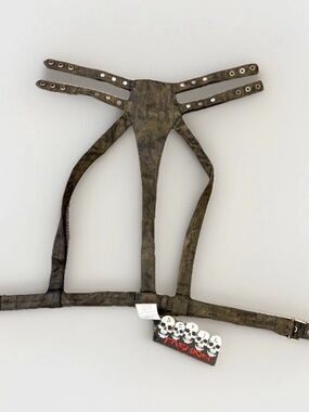 NWT Devil Fashion ‘Mutiny’ Women’s Harness And Belt Without Chains Size F